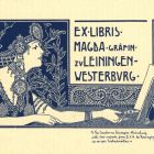 Ex libris - Magda Gräfin zu Leiningen-Westerburg