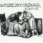 Ex libris - Dr. Weszeczky Oszkár könyve