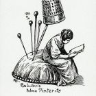 Ex libris - Mme Pinterits