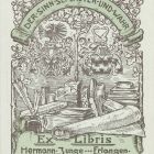 Ex libris - Hermann Junge-Erlangen