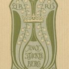 Ex libris - Anny Stackelberg