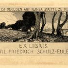 Ex libris - Carl Friedrich Schulz-Euler