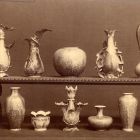 Fénykép - vázák az 1900. évi Párizsi Világkiállításon,Királyi Porcelánmanufaktúra (Berlin)