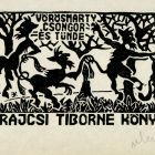 Ex libris - Krajcsi Tiborné könyve