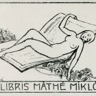 Ex libris - Máthé Miklós