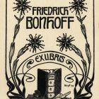 Ex libris - Friedrich Bonhoff
