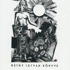 Ex libris - Réthy István könyve