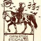 Ex libris - Clementine Essigmann