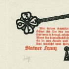 Ex libris - Slatner Franz