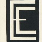 Szignet - EE monogram