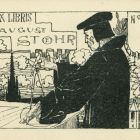 Ex libris - August Stoehr (ipse)