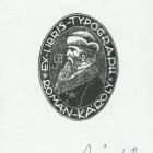 Ex libris - Typograph Román Károly (ipse)