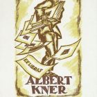 Ex libris - Albert Kner (ipse)