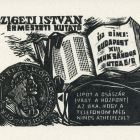 Alkalmi grafika - Értesítés címváltozásról: Szigeti István érmészeti kutató új címe: Budapest XIII. Muk Sándor u. 5/c