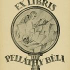 Ex libris - Dr. Pelláthy Béla