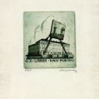 Ex libris - Nagy Ferenc (ipse) „ Orando et laborando ”