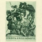 Ex libris - Szeben Erzsi