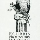 Ex libris - professoris Ludovici Szathmáry