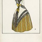 Képeslap - Wiener Werkstätte sorozat