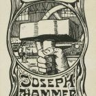 Ex libris - Joseph Hammer