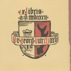 Ex libris - Dr. Georg Burchard