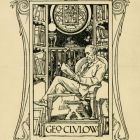 Ex libris - Geo Clulow