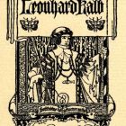 Ex libris - Leonhard Kalb