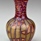 Váza (kisméretű) - Stilizált látképpel