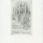 Ex libris - Ex -musicis Edith Scholly