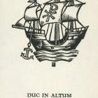 Ex libris - Duc in Altum