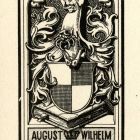 Ex libris - August Wilhelm Prinz von Preussen