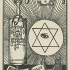 Ex libris - Rabbiner Dr. Berthold Oppenheim