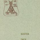 Ex libris - M. von Grünebaum