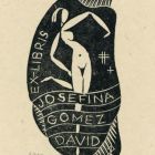 Ex libris - Josefina Gomez David