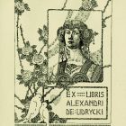 Ex libris - Alexandri de Udrycki