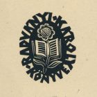 Ex libris - Radványi Károly könyve (ipse)