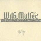 Ex libris - Wilh. Müller