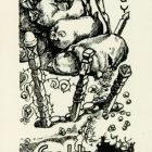 Ex libris - dr. Piroska Á.