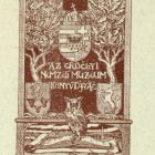 Ex libris - Az Erdélyi Nemzeti Múzeum Könyvtáráé