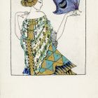 Képeslap - Wiener Werkstätte sorozat