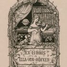 Ex libris - Ella von Höfken