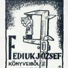 Ex libris - Fediuk József könyveiből