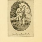 Ex libris - eroticis H .K.