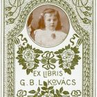 Ex libris - G. B. L. Kovács