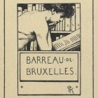 Ex libris - Barreau de Bruxelles