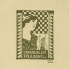 Ex libris - Karkas Rezső tulajdona