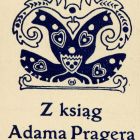 Ex libris - Adam Prager