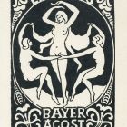 Ex libris - Bayer Ágost