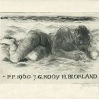 Ex libris - H. Blokland