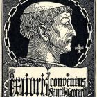 Ex libris - Conventus S. Leonard